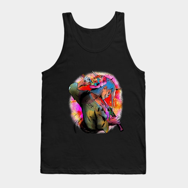 samurai girl Tank Top by Peachykkeenn